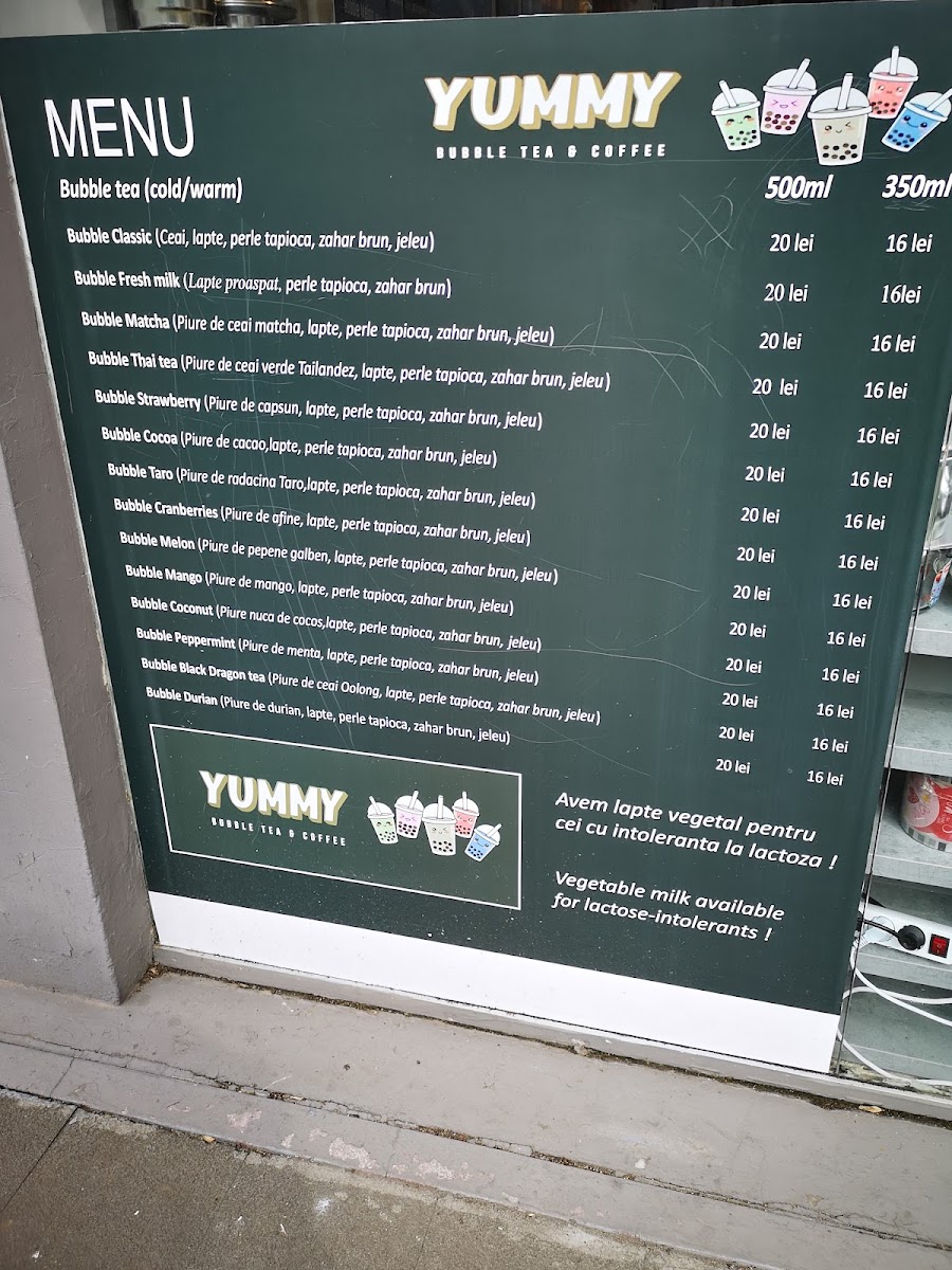 Yummy Bubble Tea Photo Menu 5