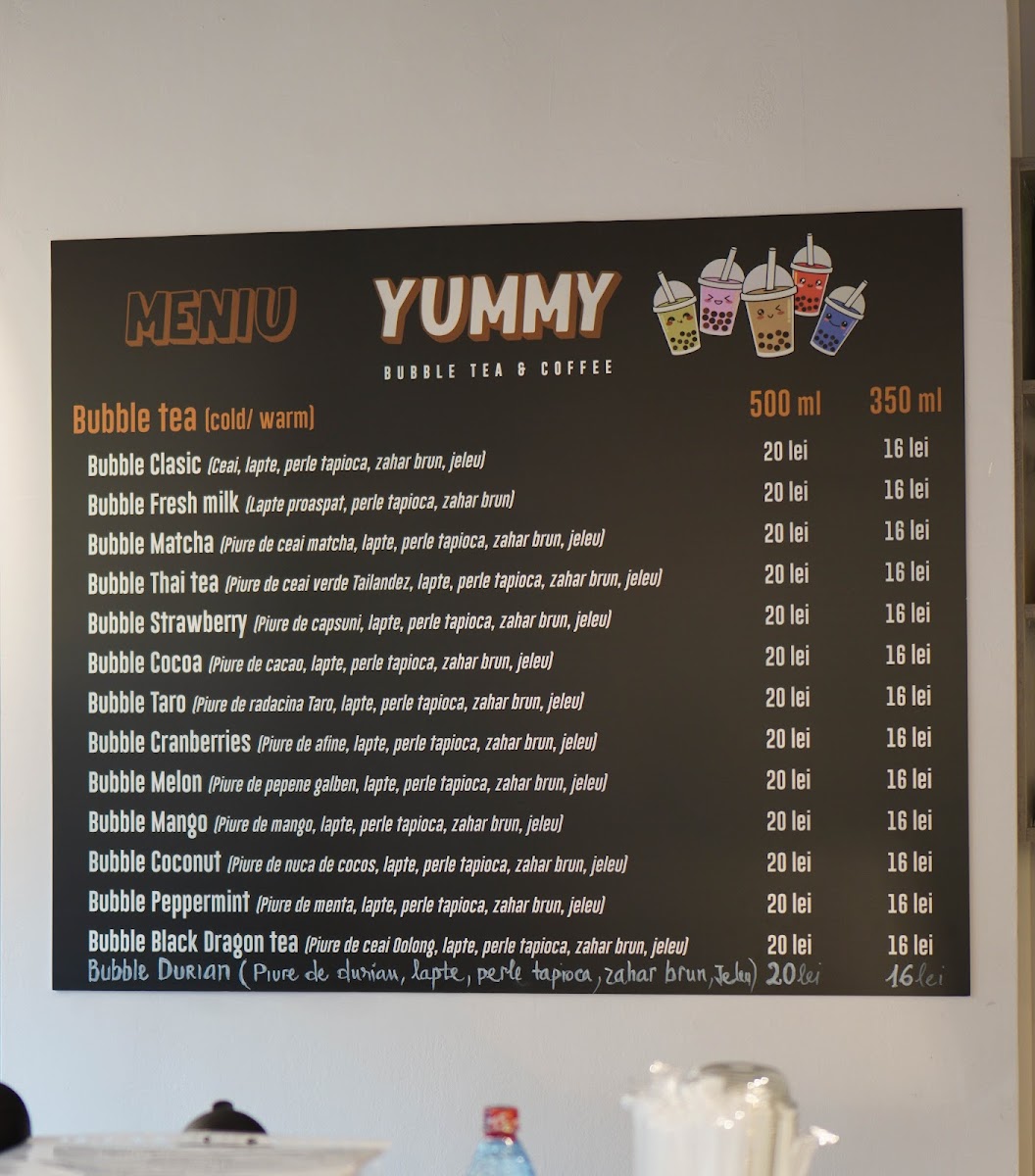 Yummy Bubble Tea Photo Menu 6