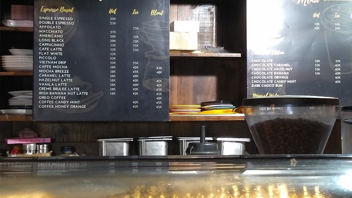 Kopi Boutique Roastery Photo Menu 2