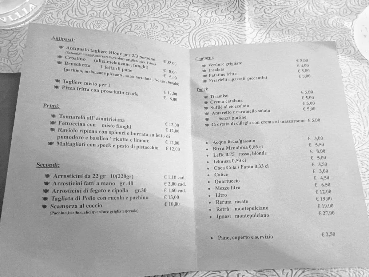 Rione San Marciano Photo Menu 1