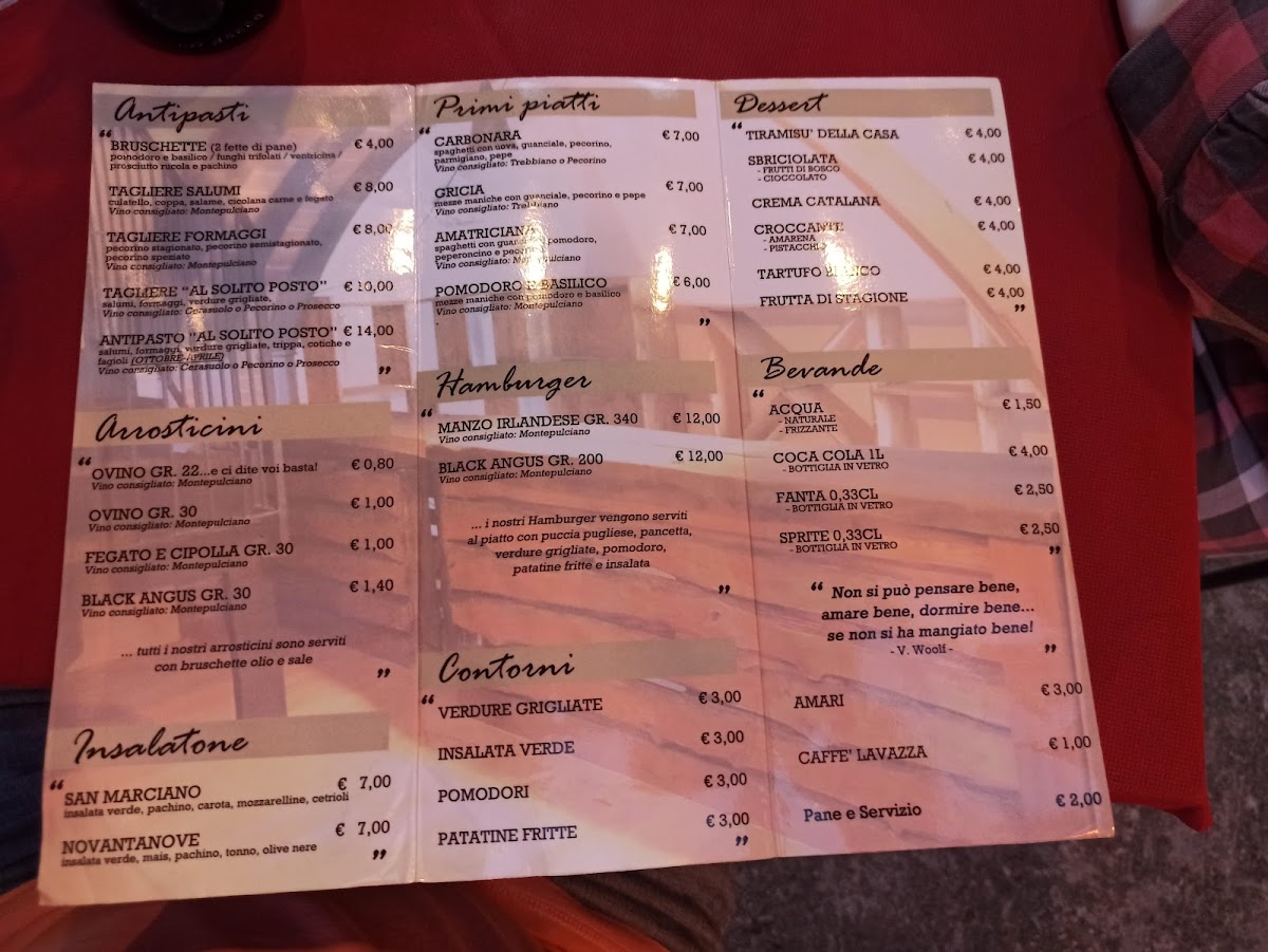Rione San Marciano Photo Menu 3