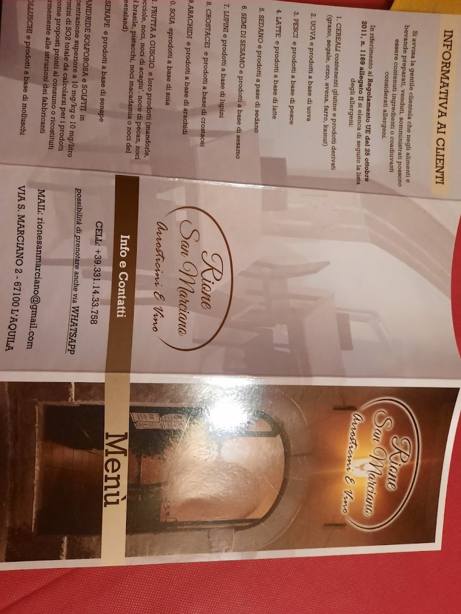 Rione San Marciano Photo Menu 9