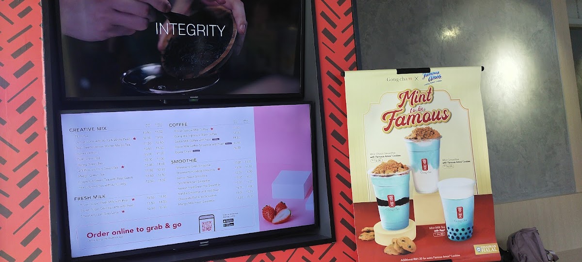 Gong Cha (Damai) Photo Menu 5