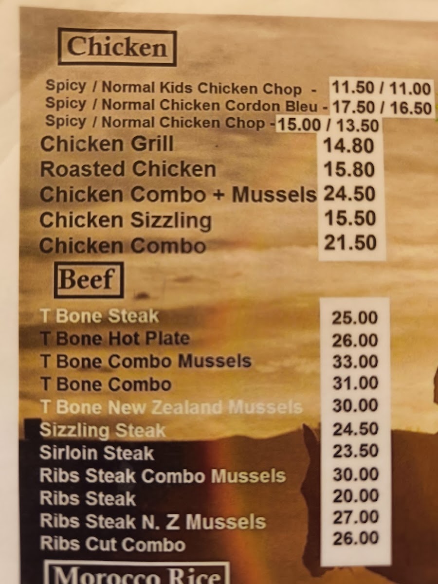 HR Steak House Photo Menu 8