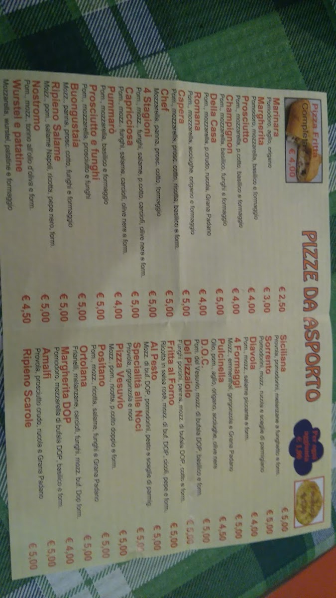 PIZZERIA MIA NAPOLI Photo Menu 7