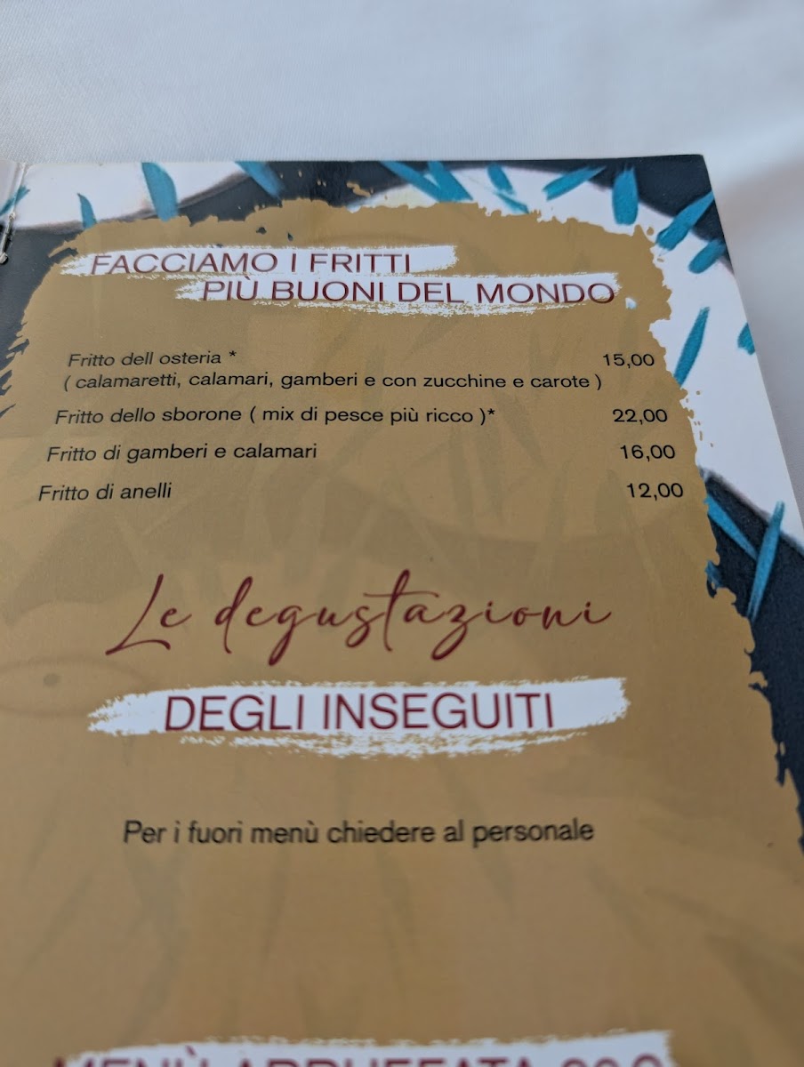 Osteria degli Inseguiti Photo Menu 1