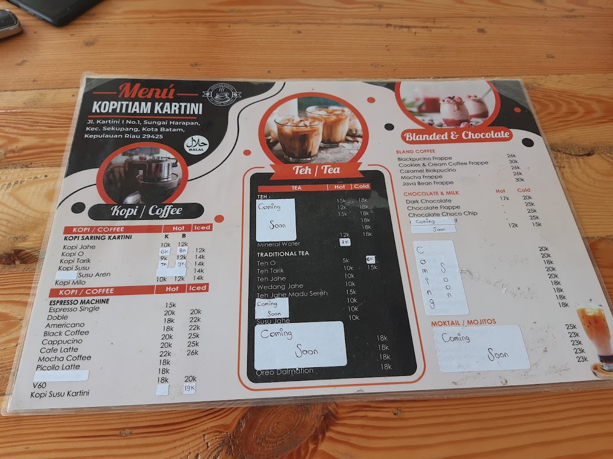KOPITIAM KARTINI Photo Menu 2
