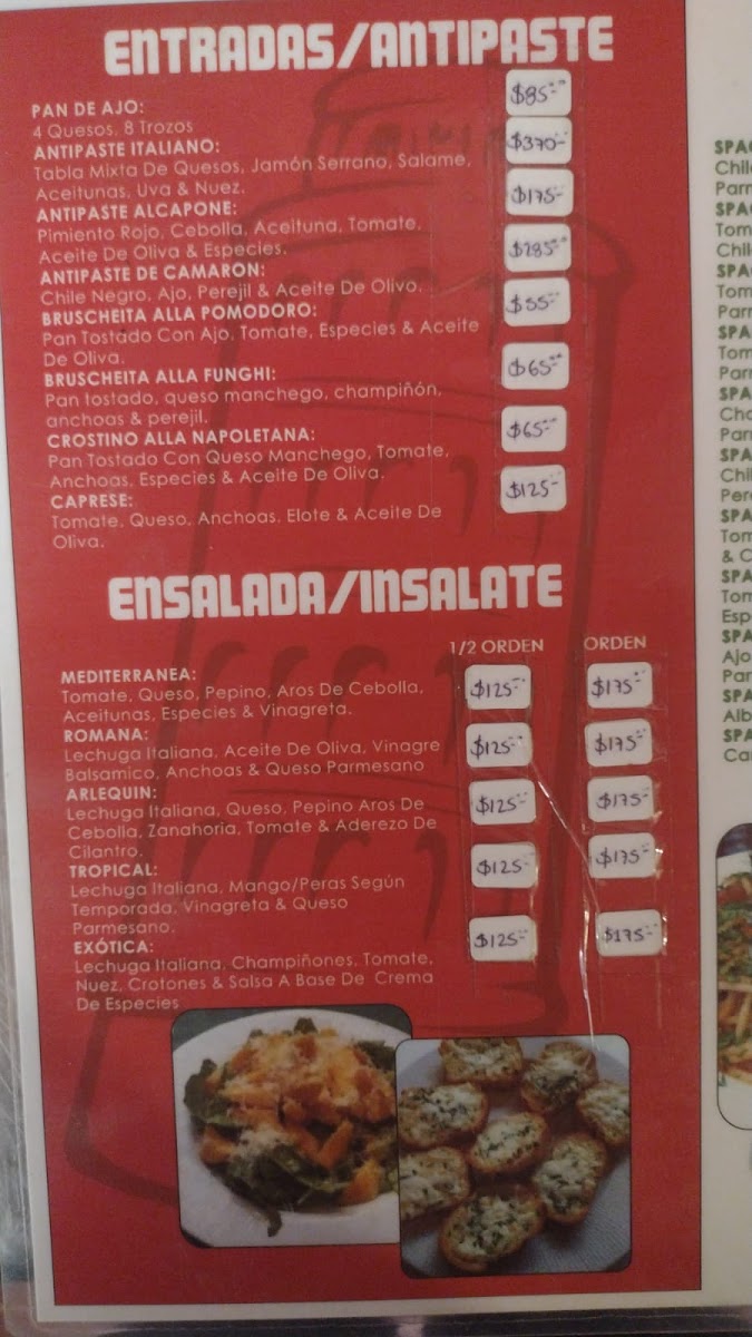 Ristorante Italiano Gian Carlo Photo Menu 2