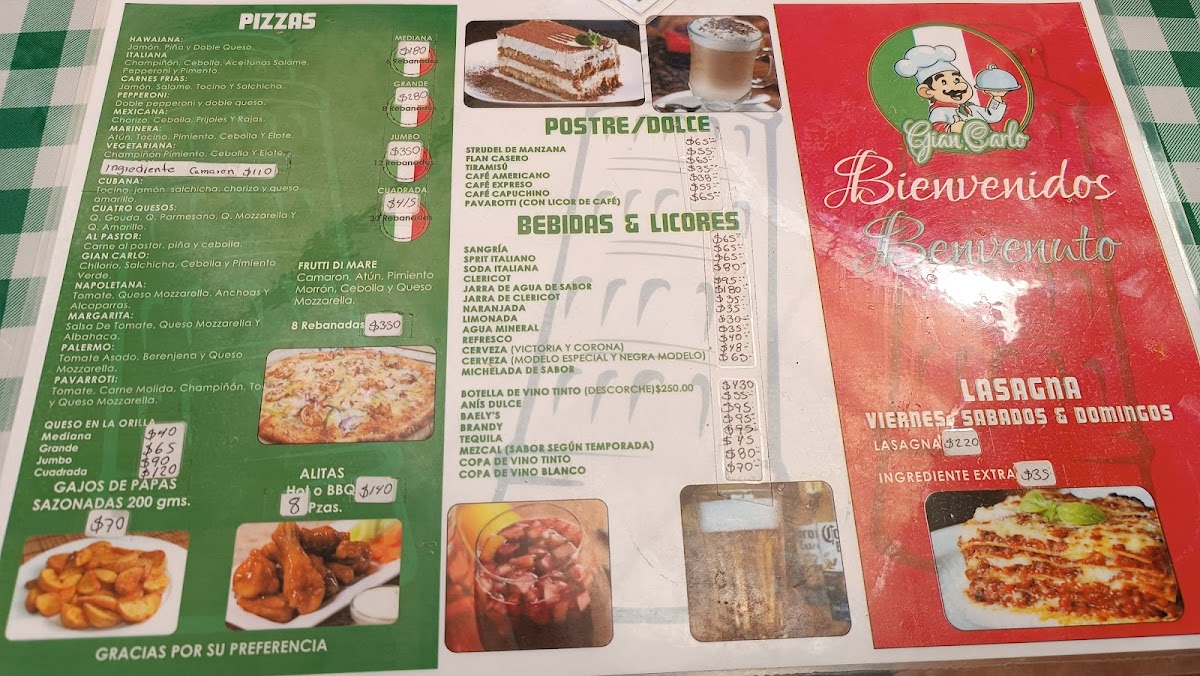 Ristorante Italiano Gian Carlo Photo Menu 4
