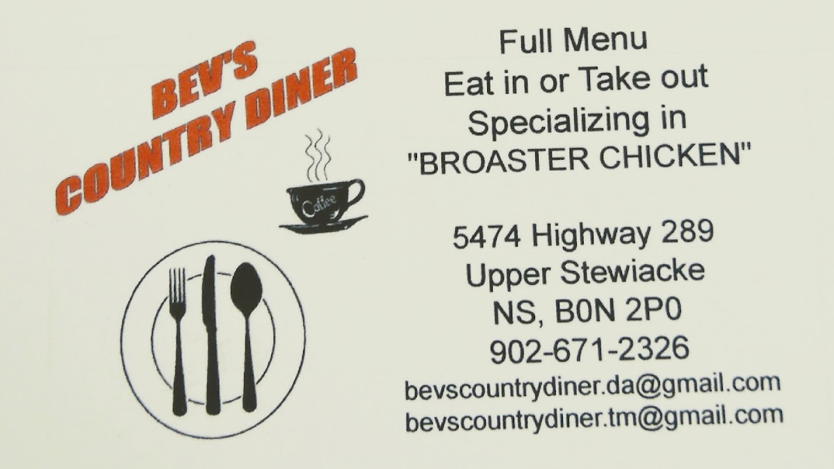 Bev's Country Diner Photo 3