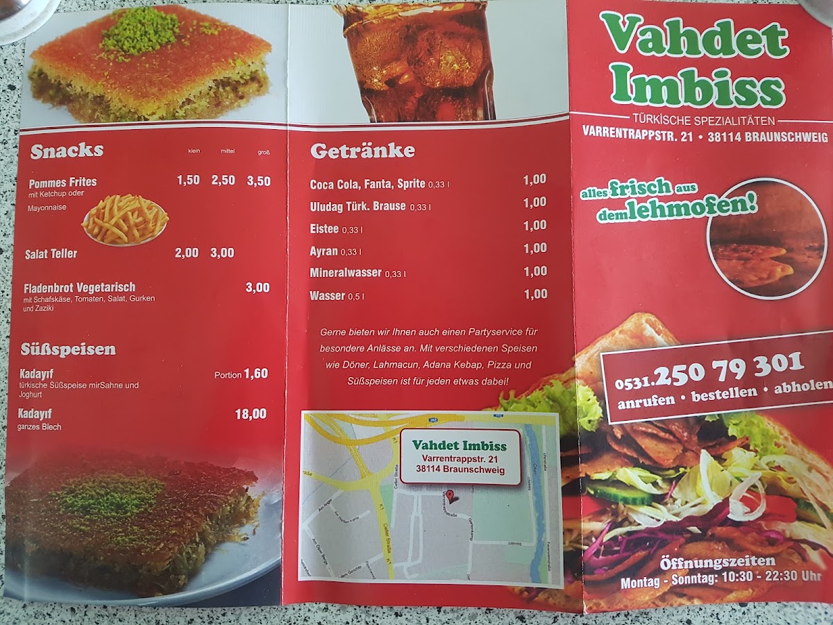 Vahdet Imbiss Photo Menu 4