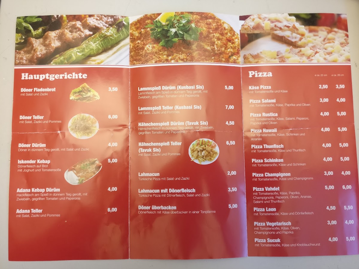 Vahdet Imbiss Photo Menu 5