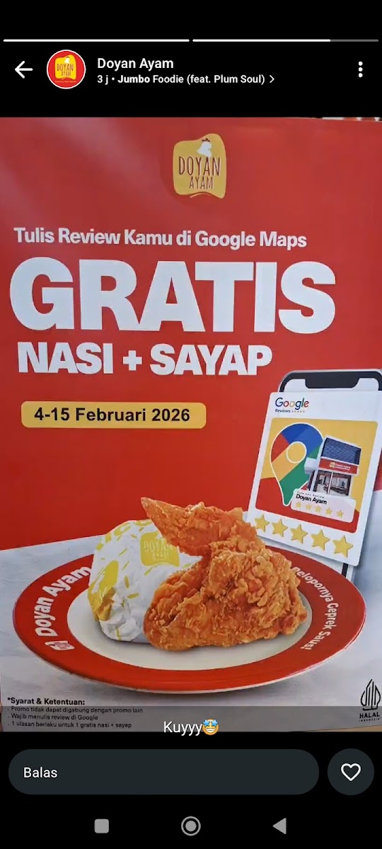 Doyan Ayam Sangatta Photo Menu 6