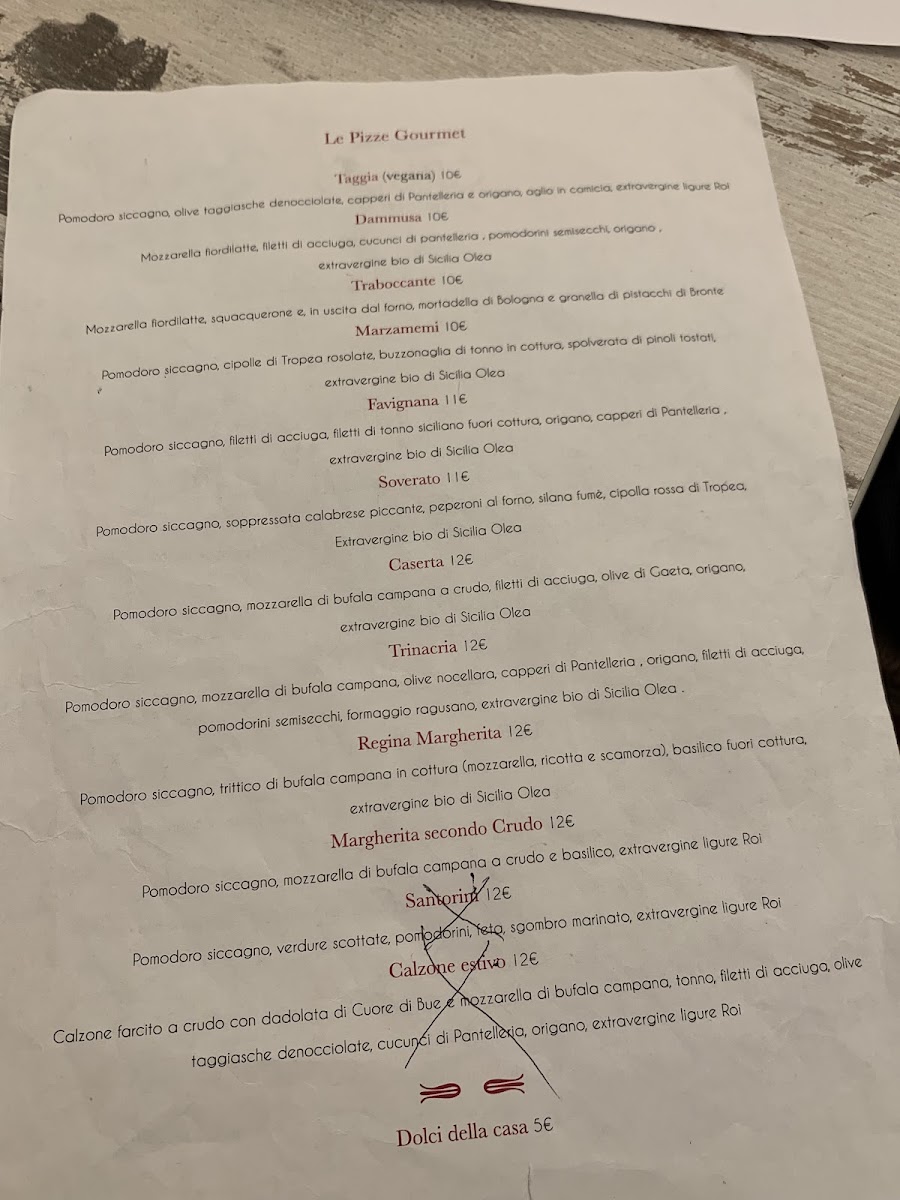 La Cruda Pizza Photo Menu 3