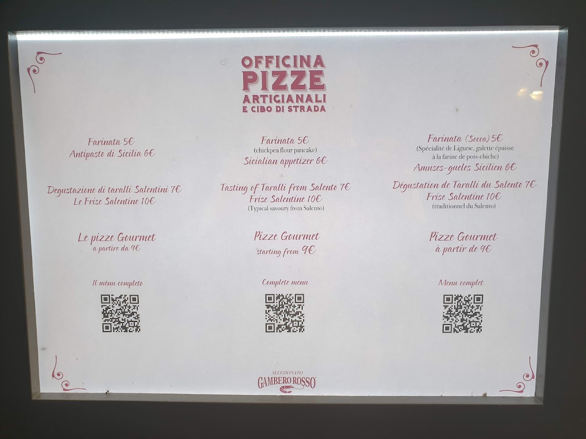 La Cruda Pizza Photo Menu 9
