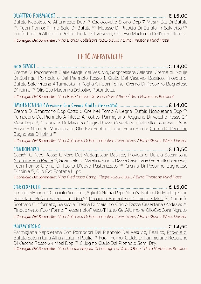Pizzeria Ristorante 400 Gradi Vercelli Photo Menu 4