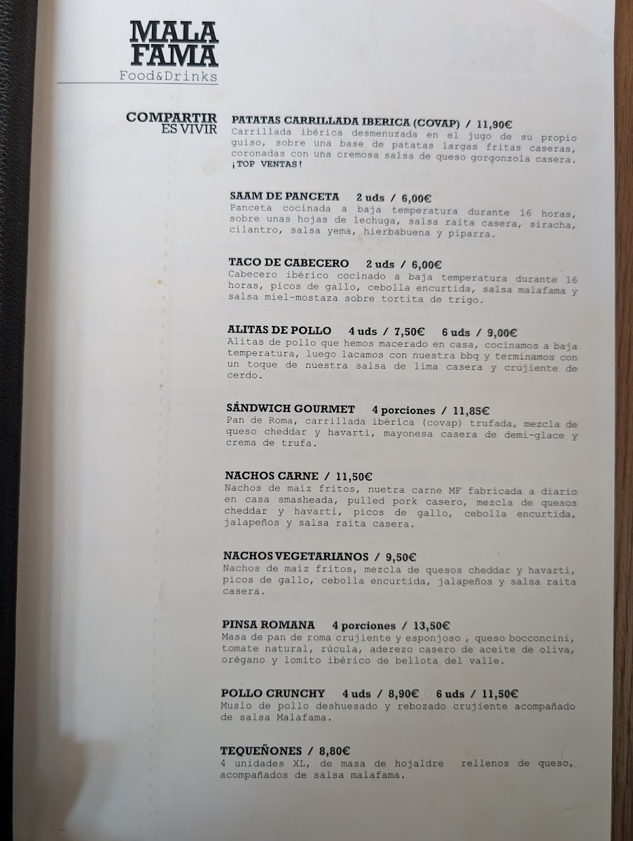 Restaurante Malafama Pozoblanco Photo Menu 4