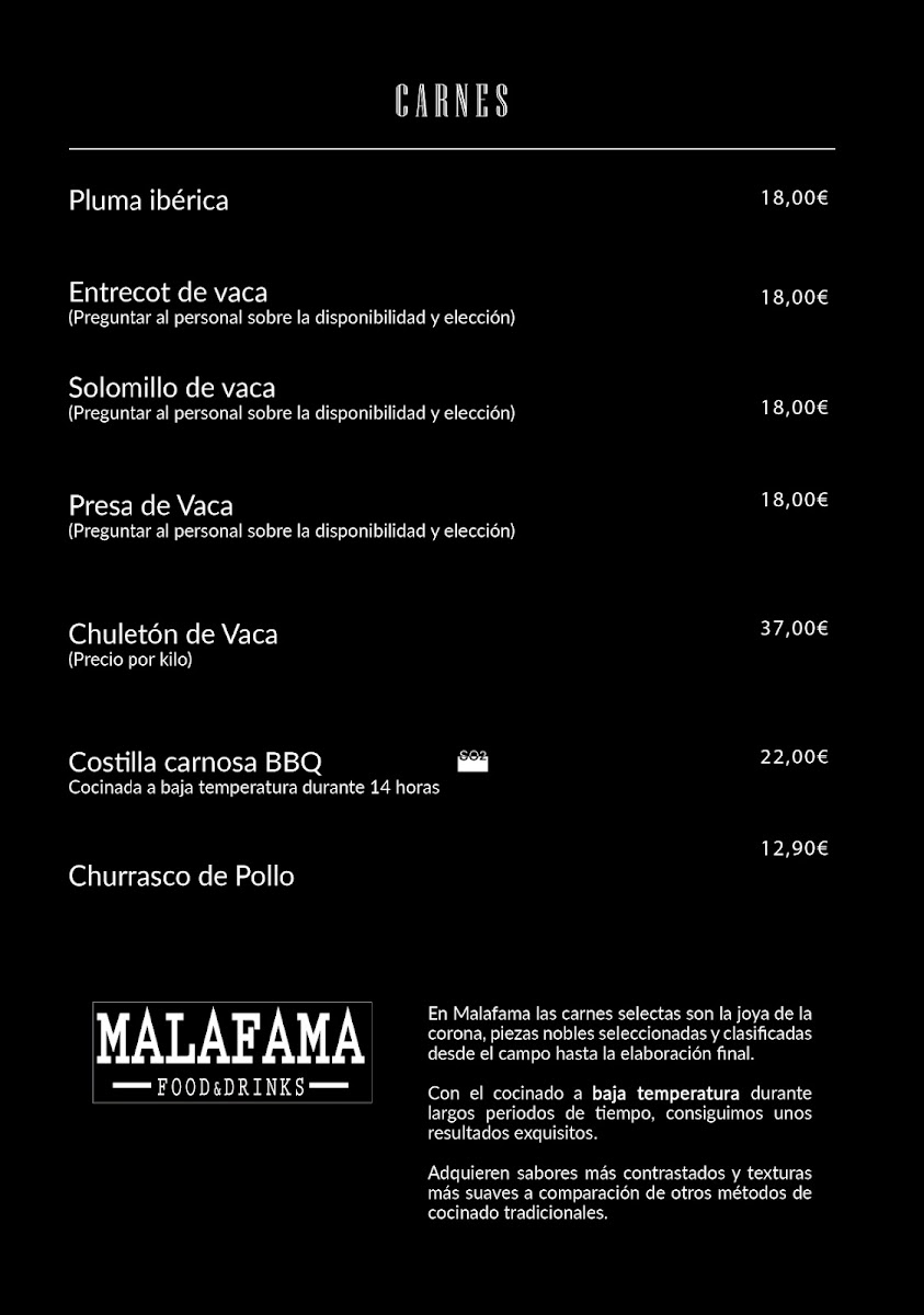 Restaurante Malafama Pozoblanco Photo Menu 8