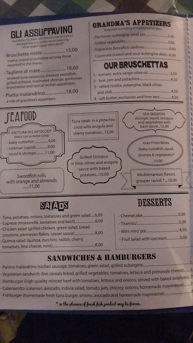 Malandrino Cucina&Bar Photo Menu 5