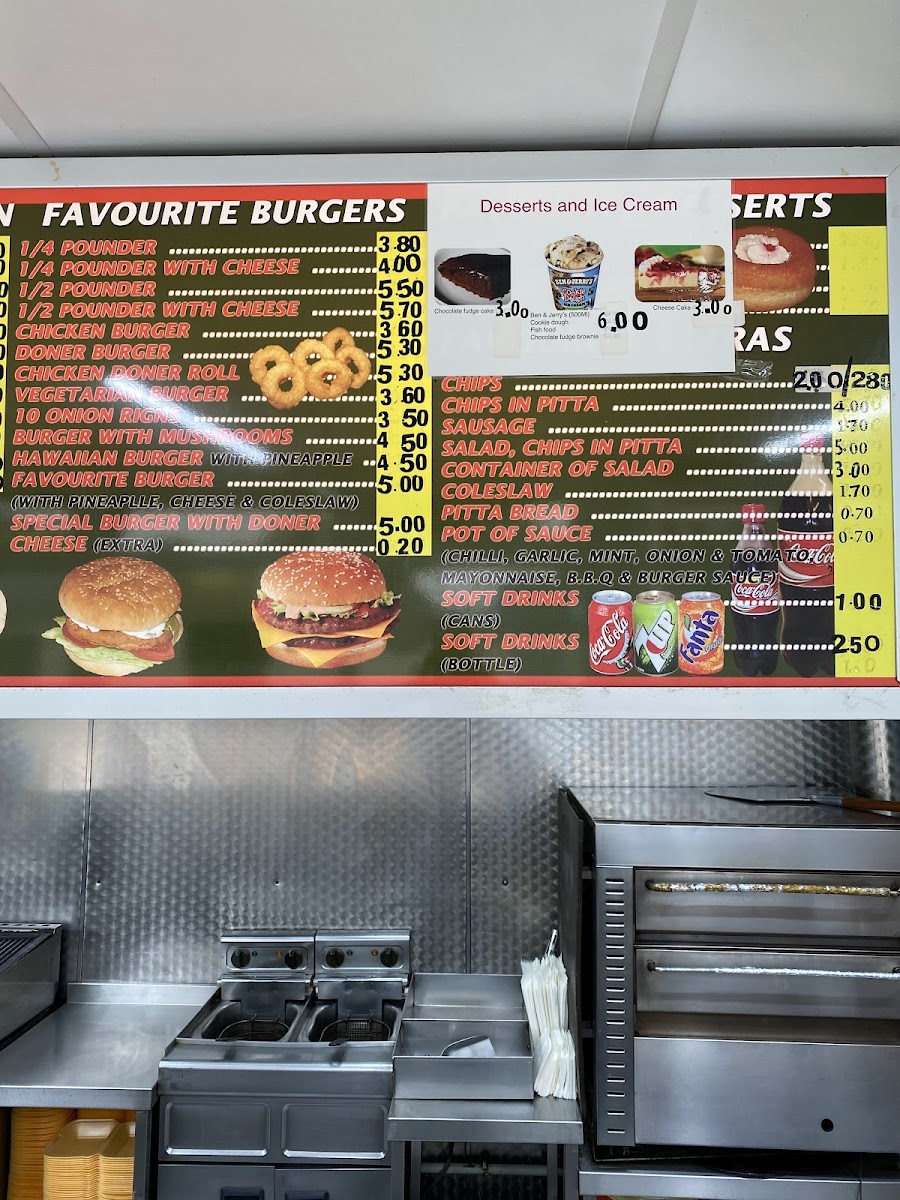 Favourite Grill Photo Menu 2