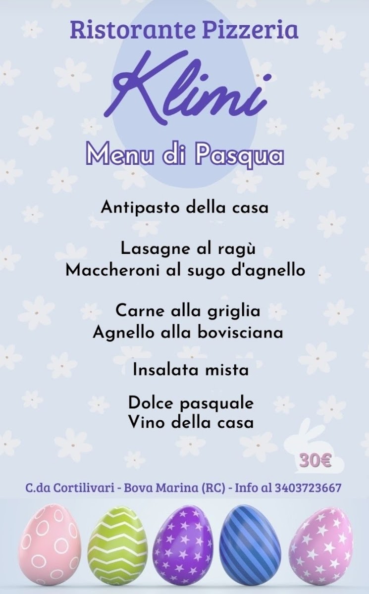 Klimi Ristorante Pizzeria Photo Menu 4