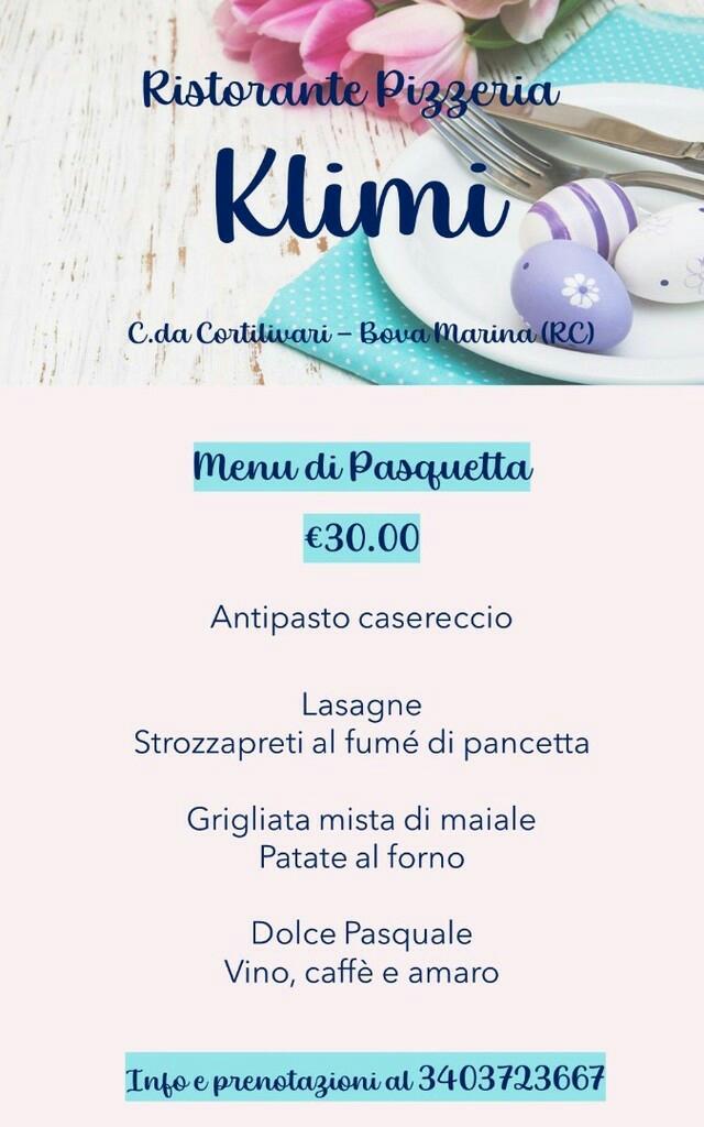 Klimi Ristorante Pizzeria Photo Menu 6