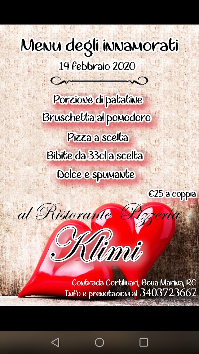 Klimi Ristorante Pizzeria Photo Menu 7
