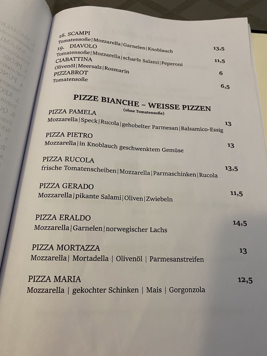 Casa Maria Hotel | Restaurant | Pizzeria Photo Menu 9
