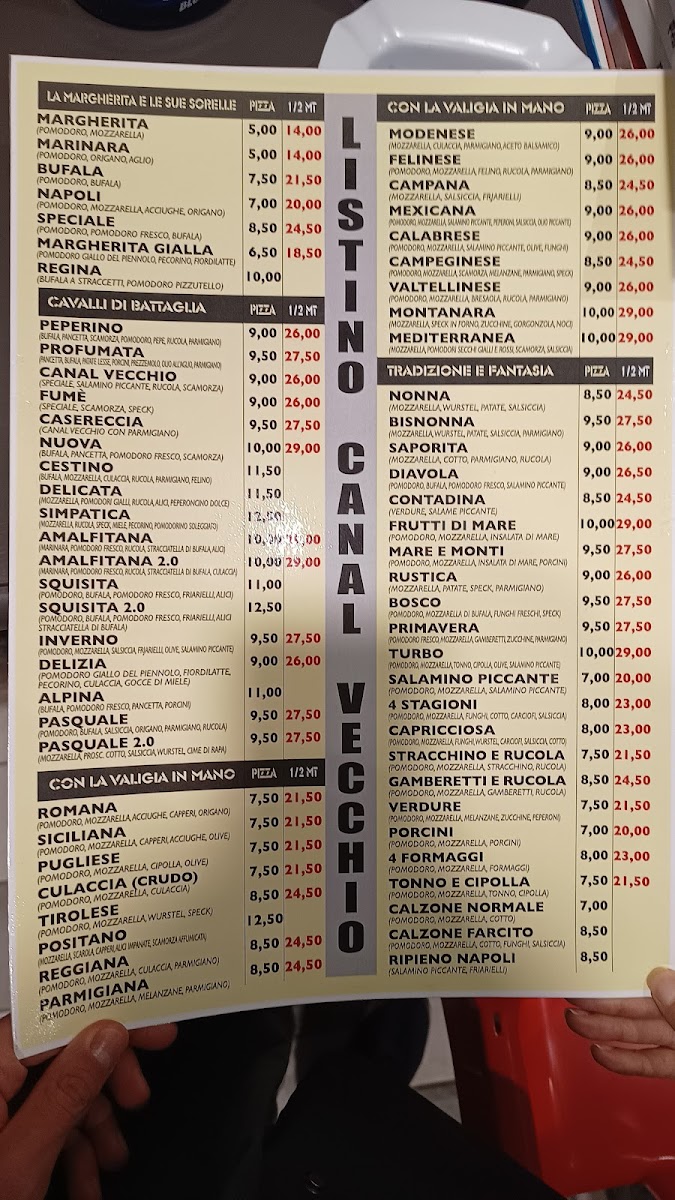 Pizzeria Canalvecchio Di Coppola Pasquale Photo Menu 3