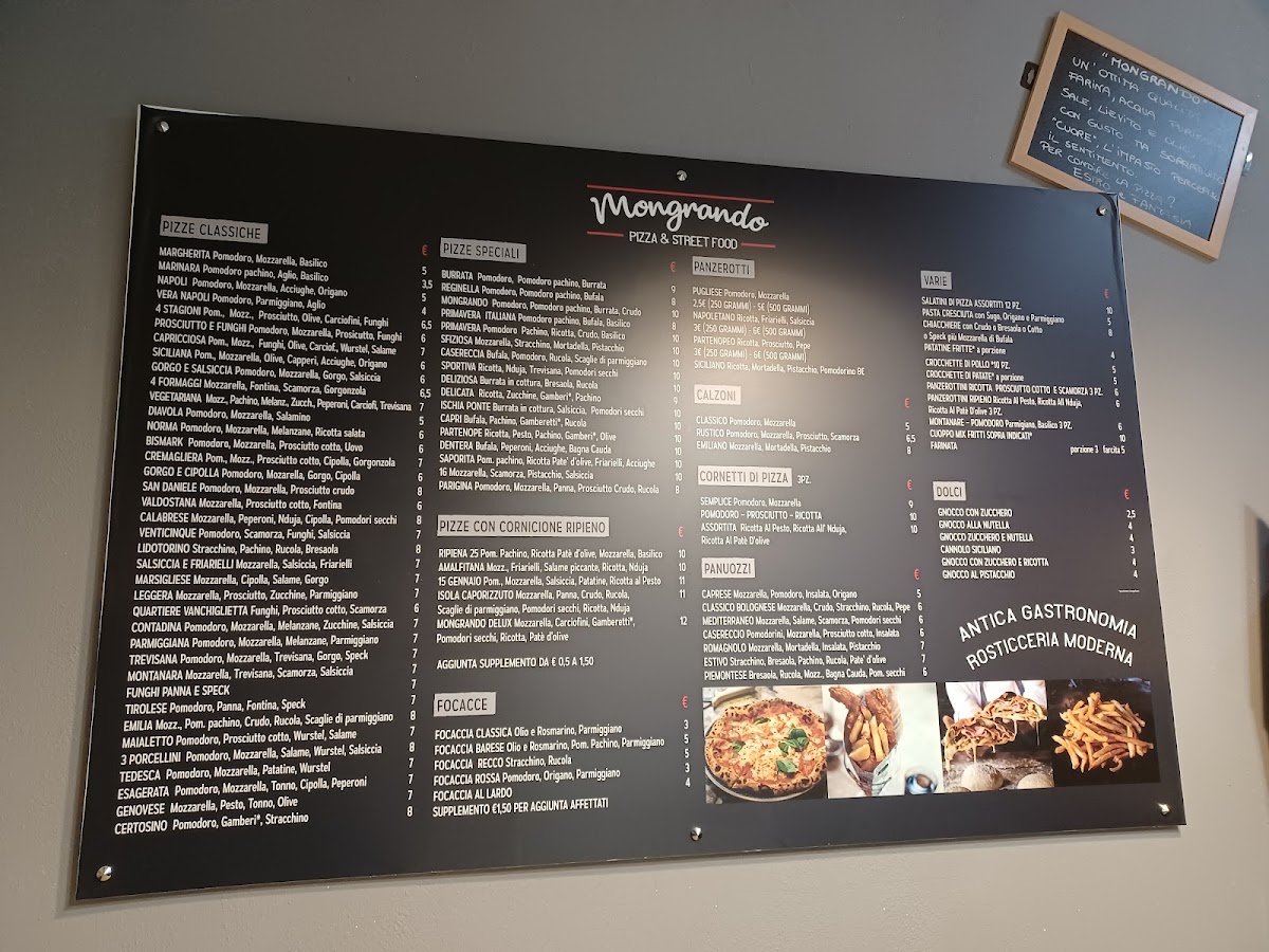 Mongrando Pizza & Street food Photo Menu 3