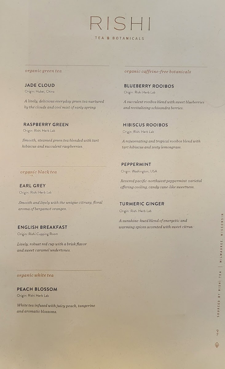 Birch & Banyan Coffee Photo Menu 2