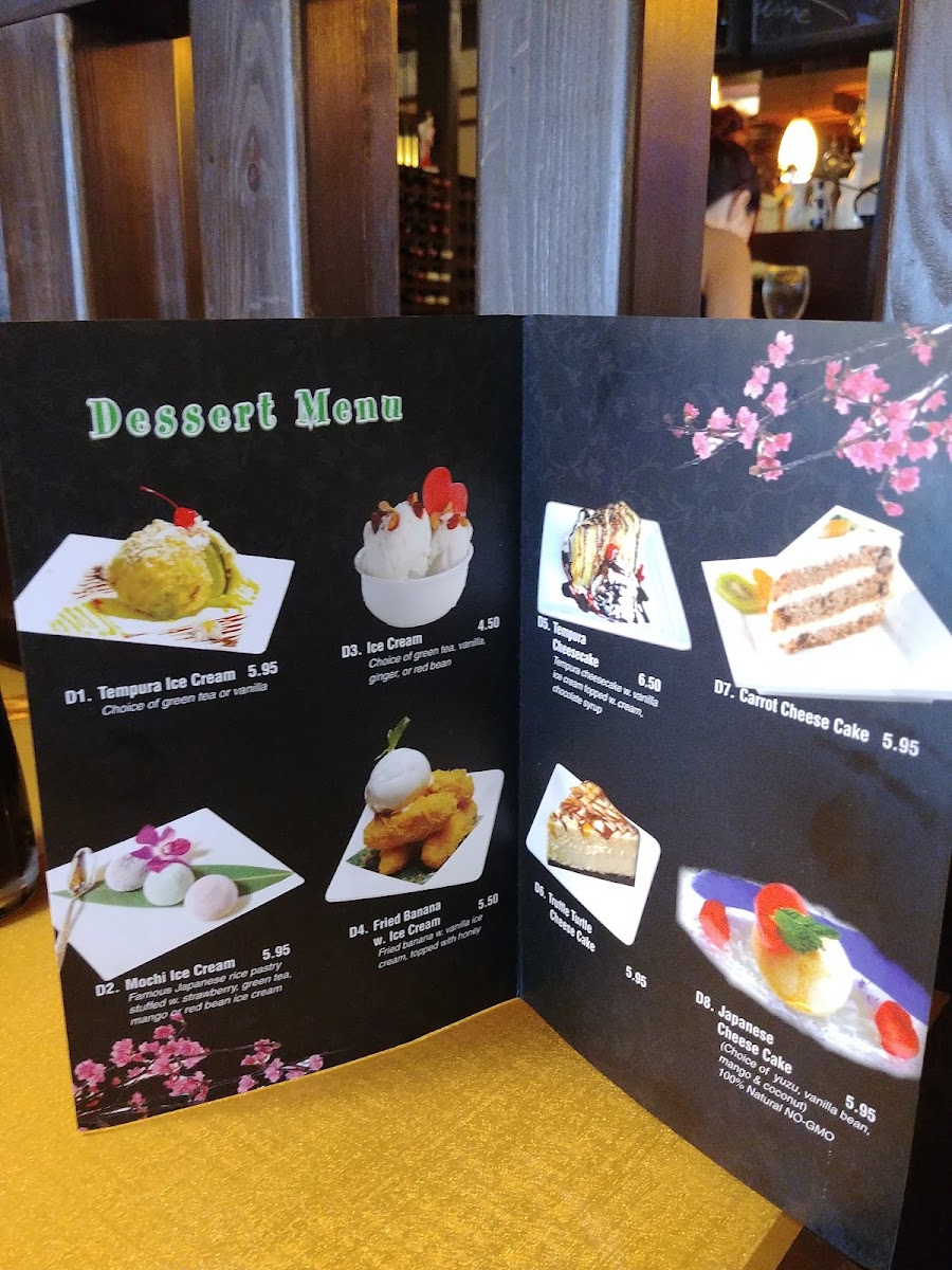 Green Tea Restaurant Photo Menu 10