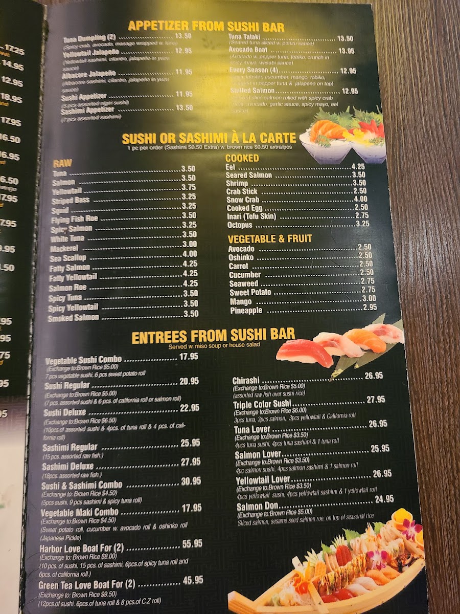 Green Tea Restaurant Photo Menu 4