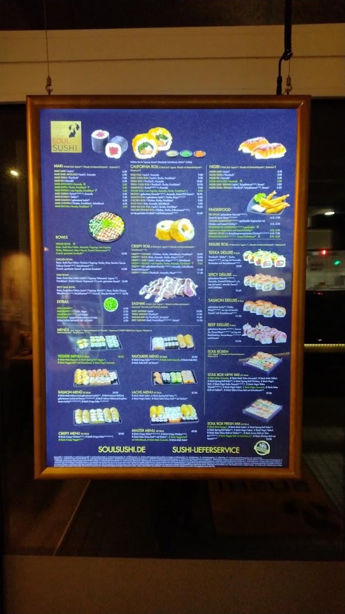 Soul Sushi Rahlstedt Photo Menu 2