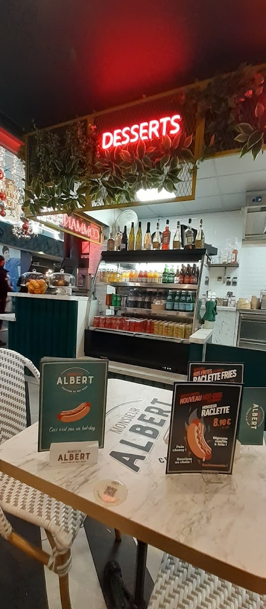 Monsieur Albert Photo Menu 5
