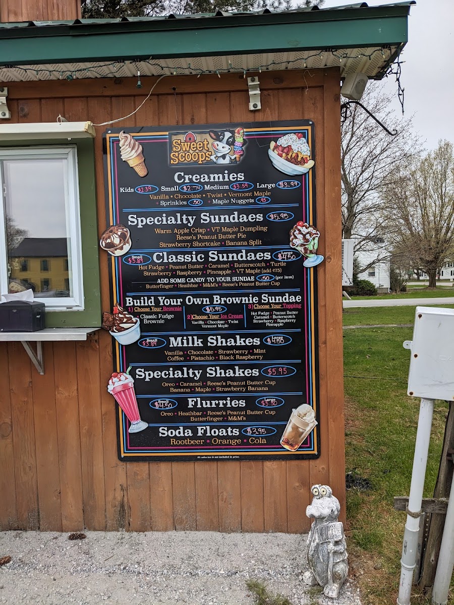 Sweet Scoops Photo Menu 3