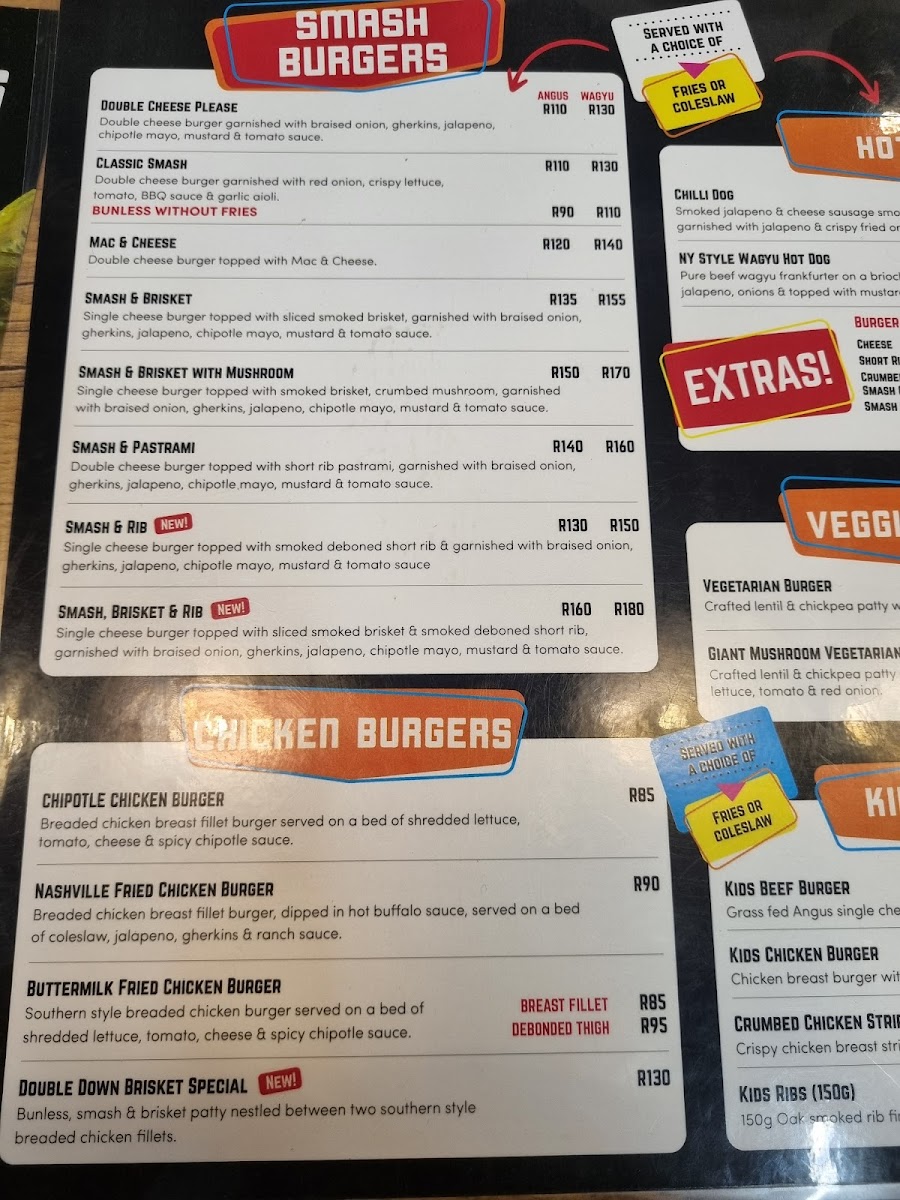 Talladega Grill Photo Menu 7
