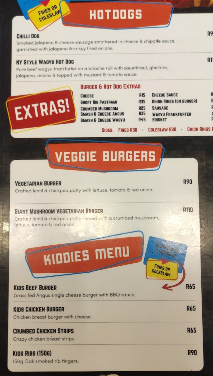 Talladega Grill Photo Menu 9
