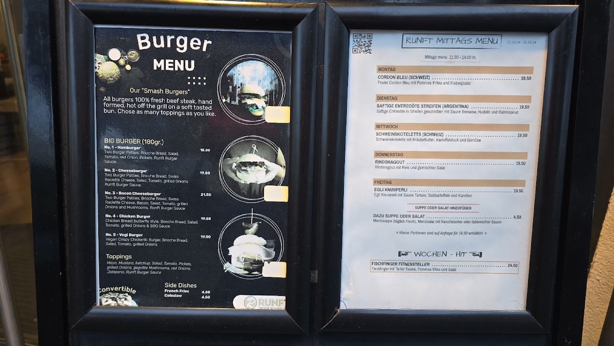 Runft Cafe Photo Menu 6