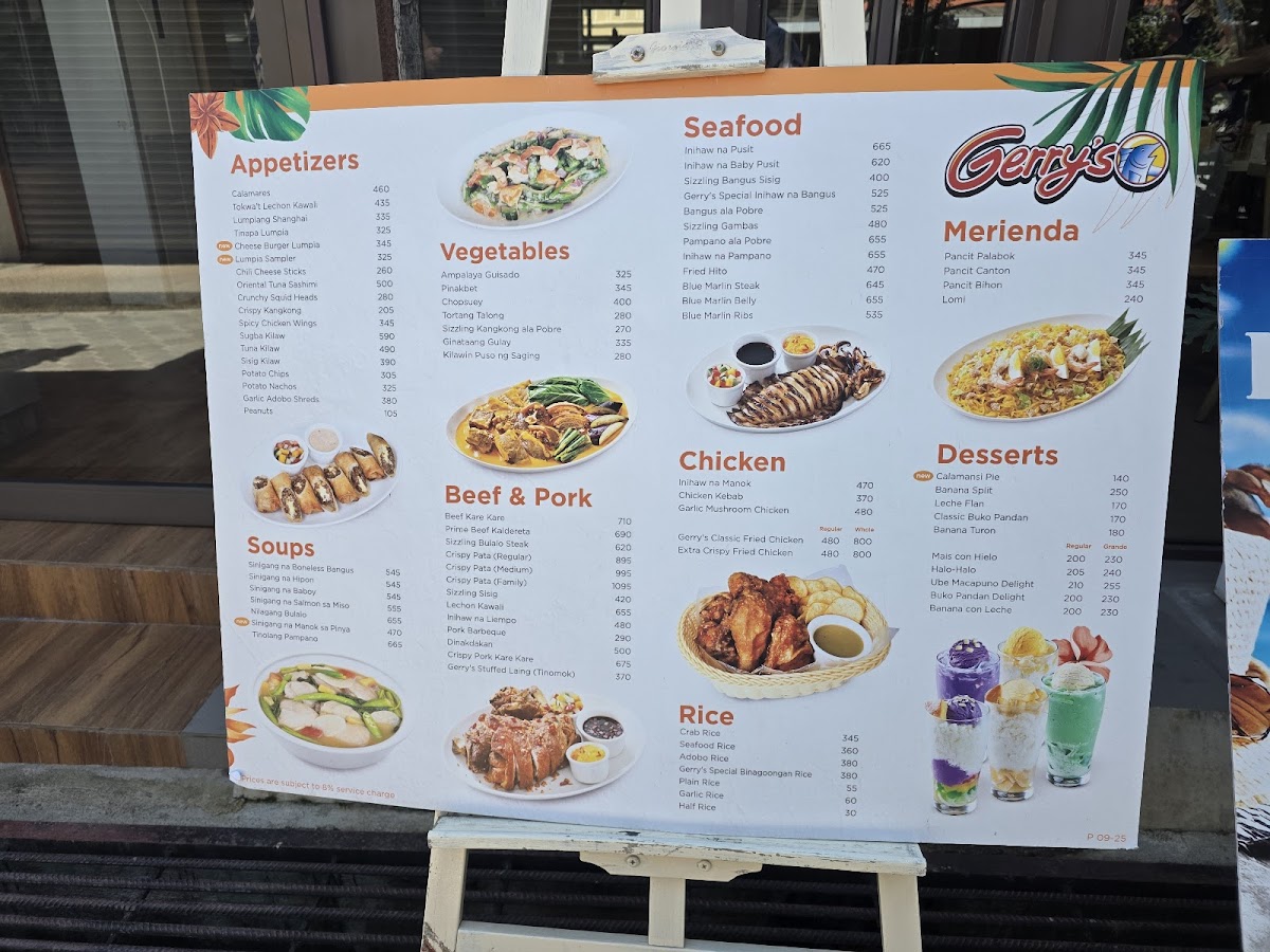 GERRY'S PANGLAO (Gerry's Grill) Photo Menu 3