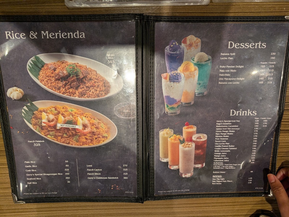 GERRY'S PANGLAO (Gerry's Grill) Photo Menu 6