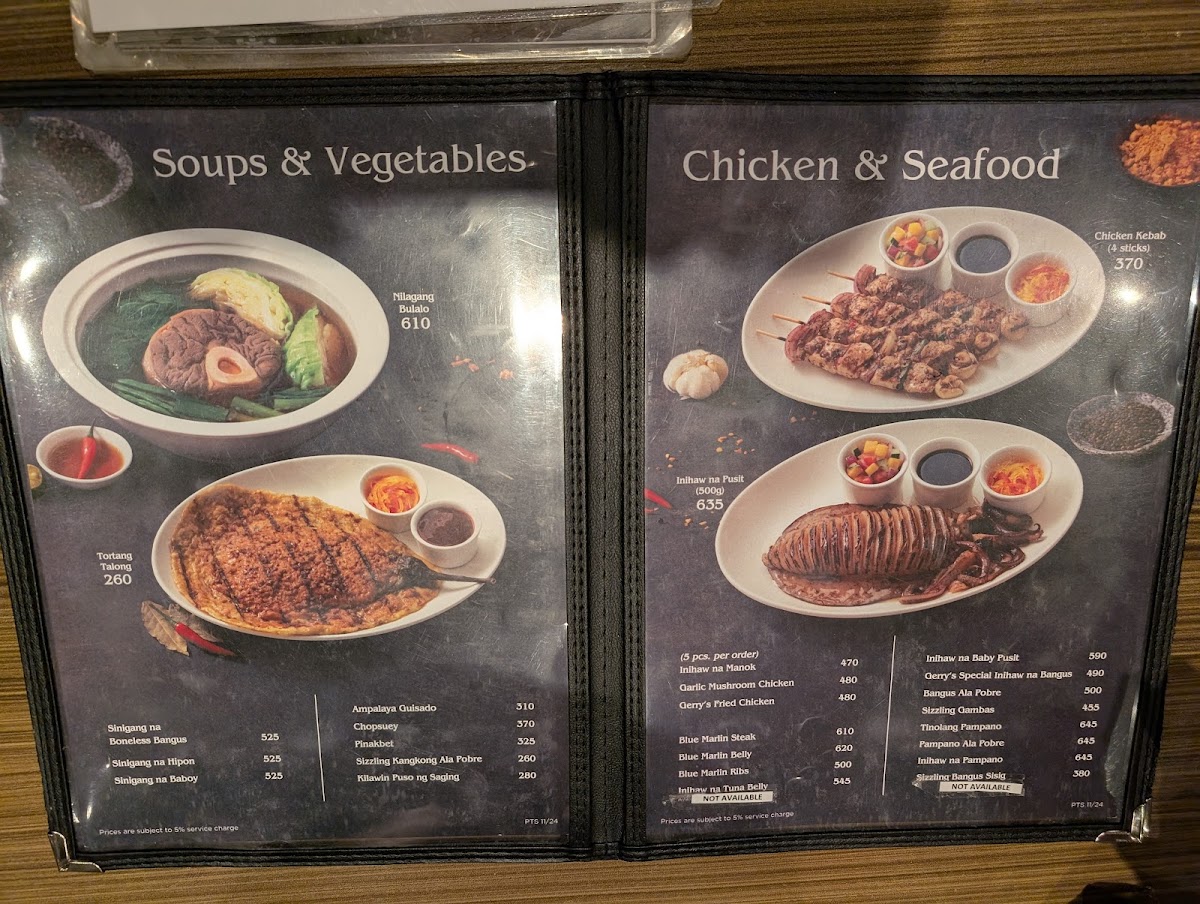 GERRY'S PANGLAO (Gerry's Grill) Photo Menu 8