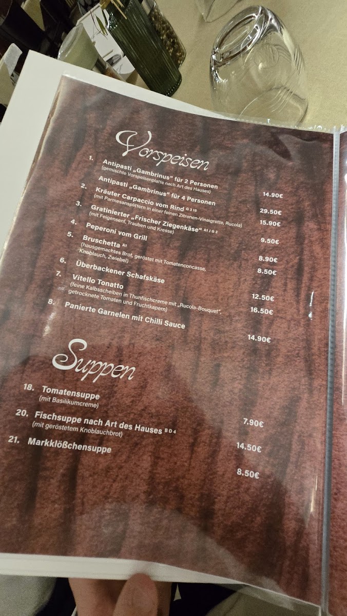 Restaurant Gambrinus Photo Menu 3