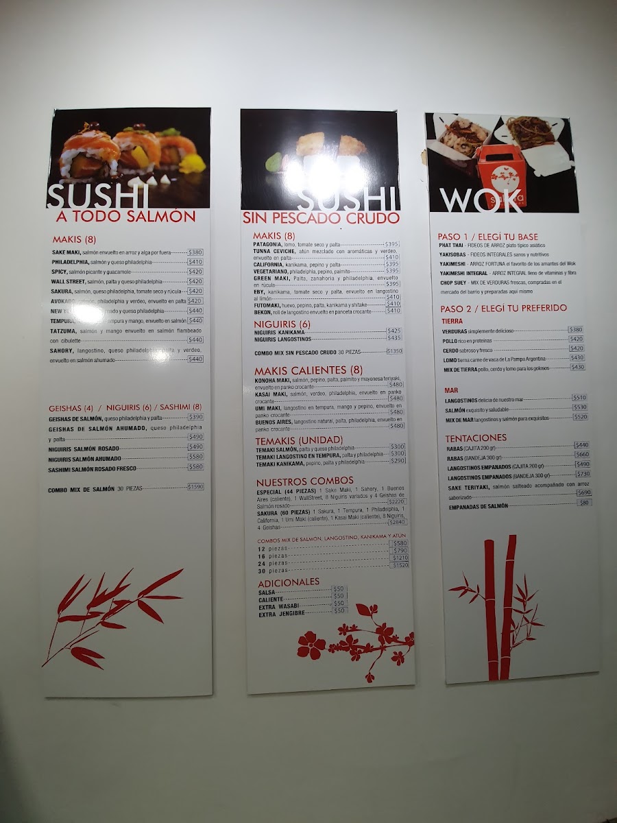 Sakura Sushi & Wok Photo Menu 4