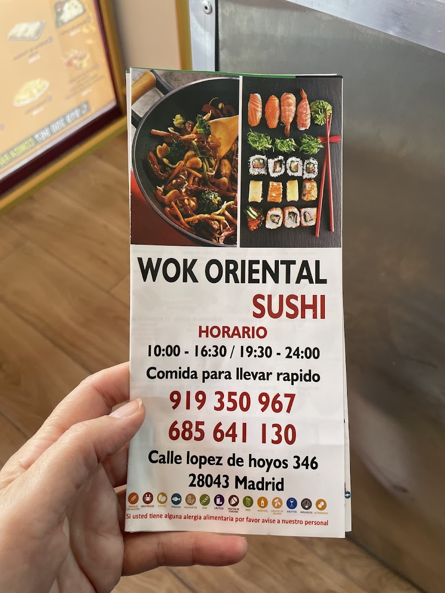 WOK ORIENTAL SUSHI Photo Menu 4