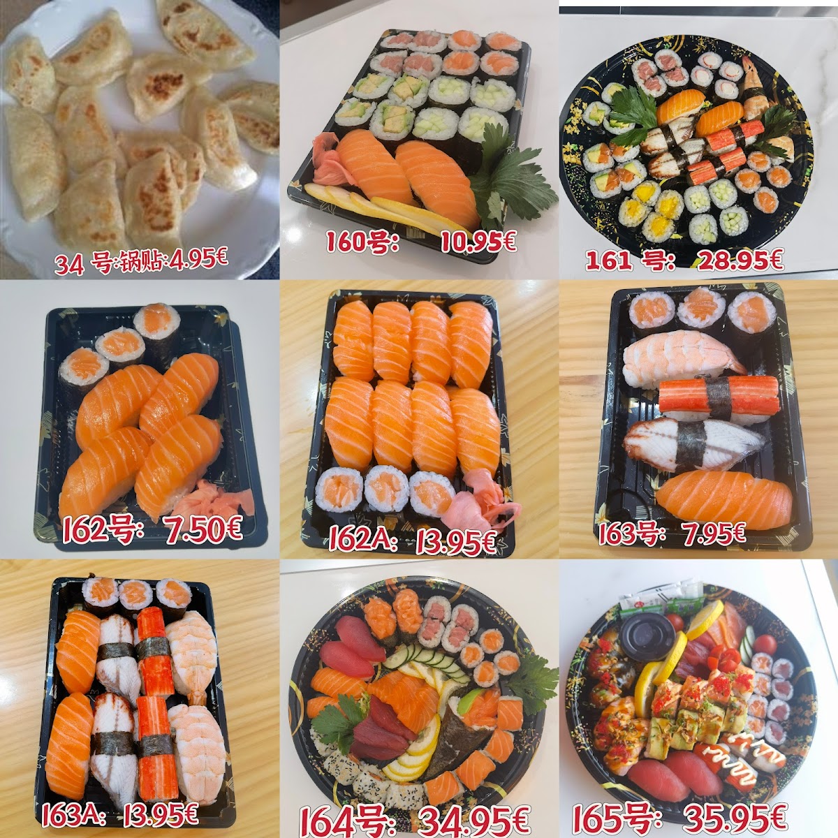 WOK ORIENTAL SUSHI Photo Menu 5