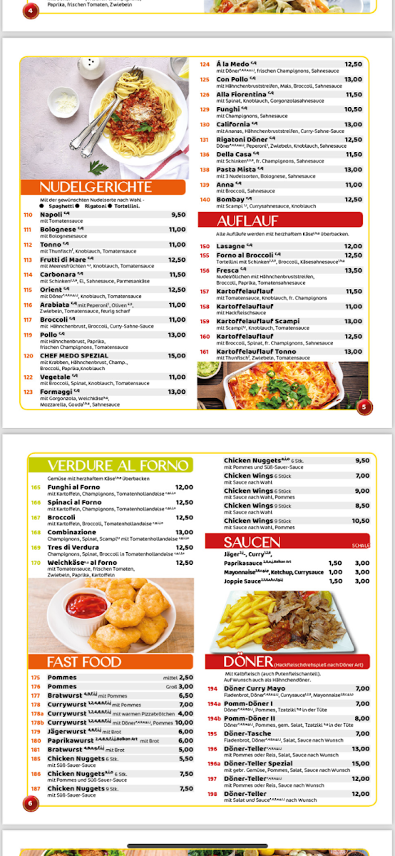 Medo Pizzeria & Grill Photo Menu 2
