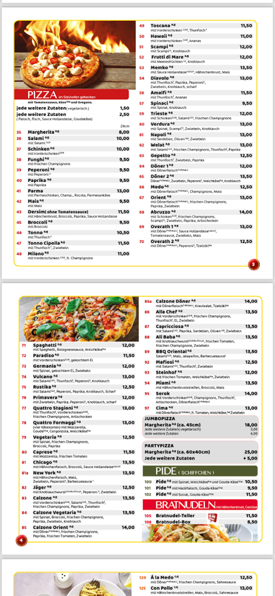 Medo Pizzeria & Grill Photo Menu 3