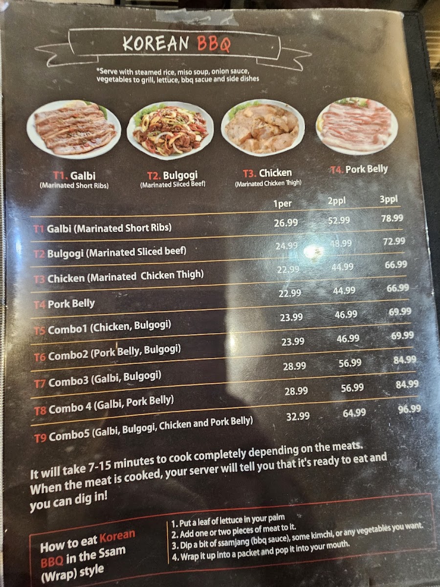 Busan Korean BBQ Photo Menu 10