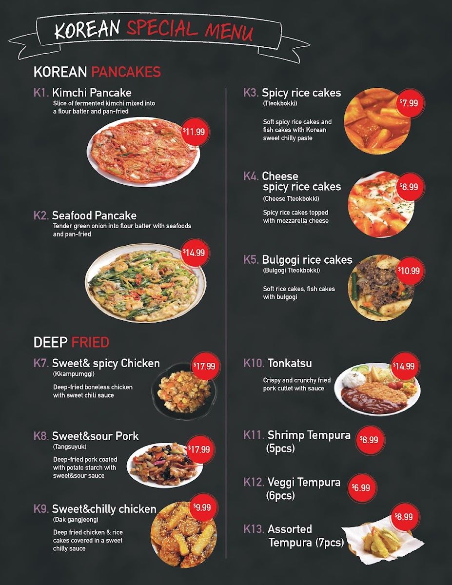 Busan Korean BBQ Photo Menu 3